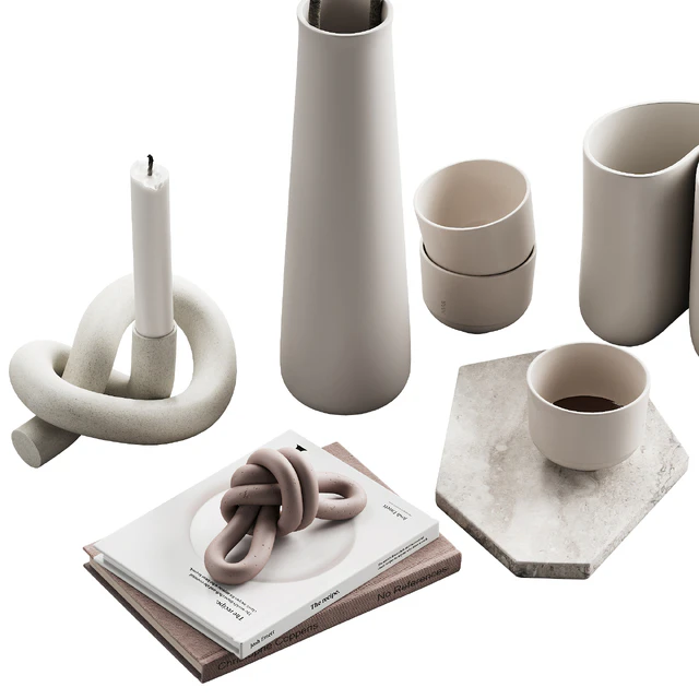 426 decorative set 043 neutral scandi accessories 02 branch & knot — Скачать