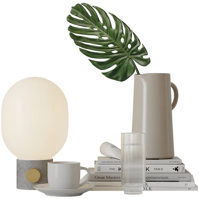 Decorative set for bedside tables — Ver 1