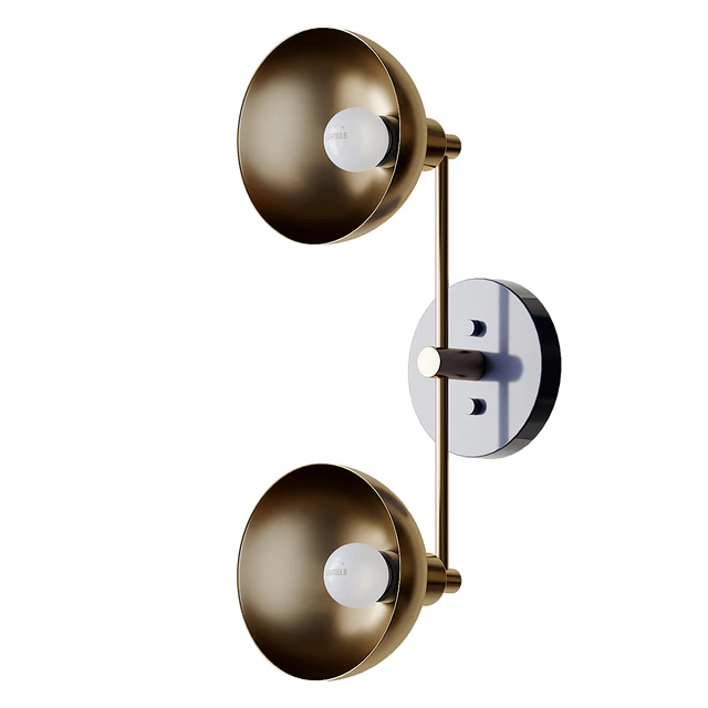 Robo Double Sconce Light from Inscapes Design — Descargar