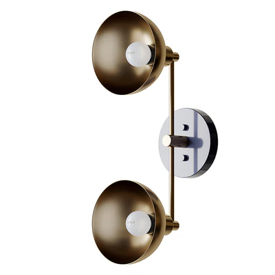 Robo Double Sconce Light from Inscapes Design — Ver 5