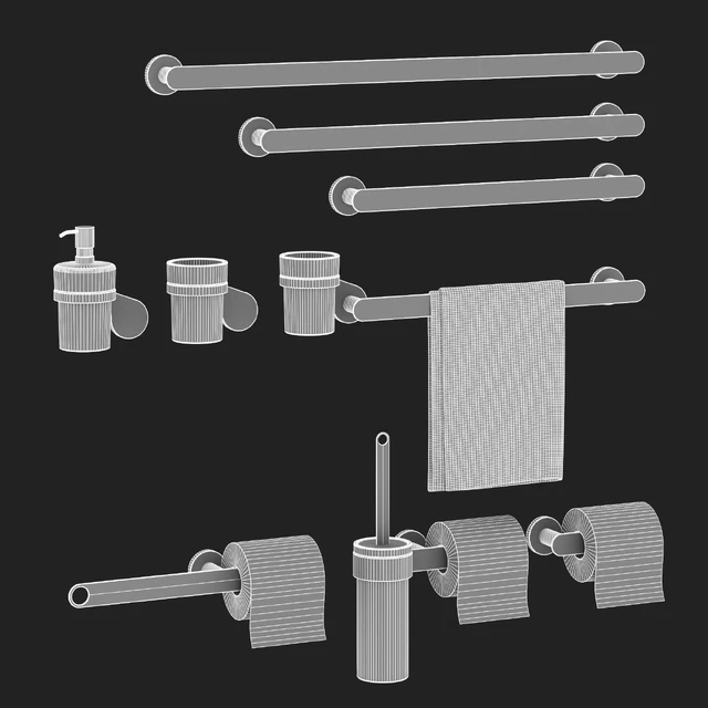 Graff set for bath SENTO Series — Descargar