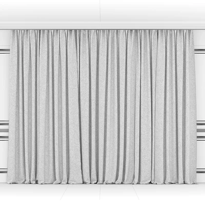 Curtains with moldings 538C — View 5