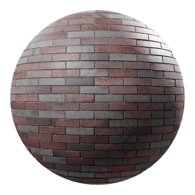 dragfaced running bond brick wall texture multicolored — скачать