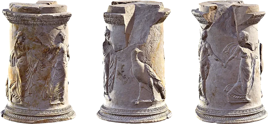 roman marble ornate plinth 004 — Descargar