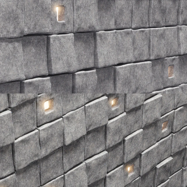 Panel stone cube — Скачать