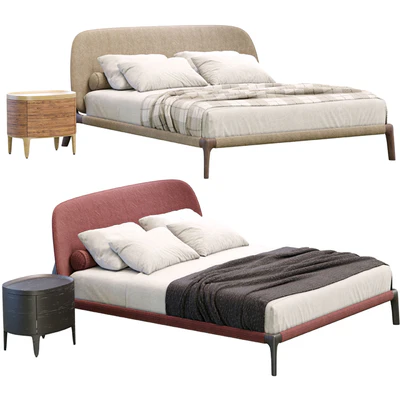 Bed Curve By Poliform — Ver 4
