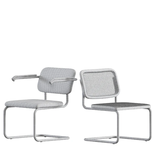 Knoll Cesca Chair Cane Seat&Back — Descargar
