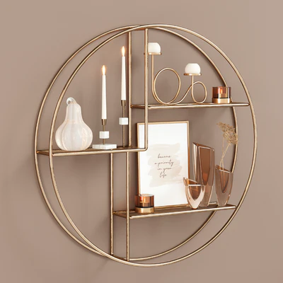 Salvage Wire Shelf Gold — Ver 5