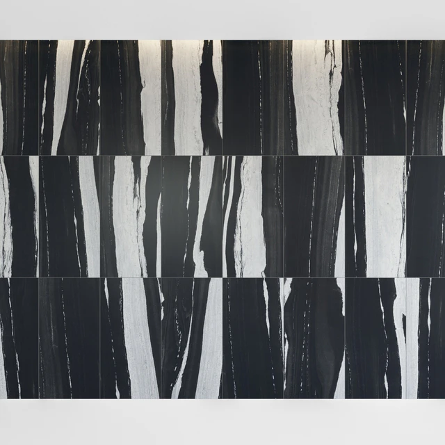 Architectural Design Floor gres Wave Flow B&W MARBLE set 2 — Descargar