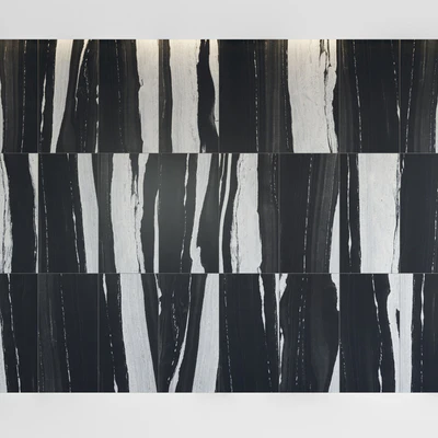 Architectural Design Floor gres Wave Flow B&W MARBLE set 2 — Ver 4