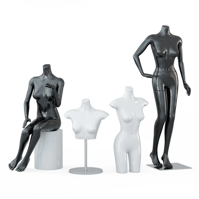 Four female mannequins 64 — Descargar