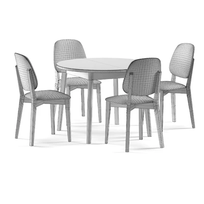 Modern dining set 3 — Ver 4