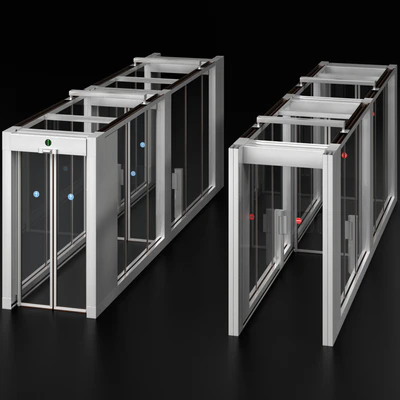 Access security system turnstile metal detector — Ver 5