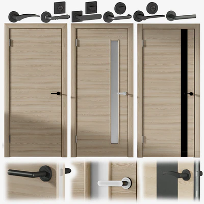 Interior doors with locks included Hardflex — View 1