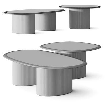 West Elm Organic Modular Coffee Tables — Ver 2