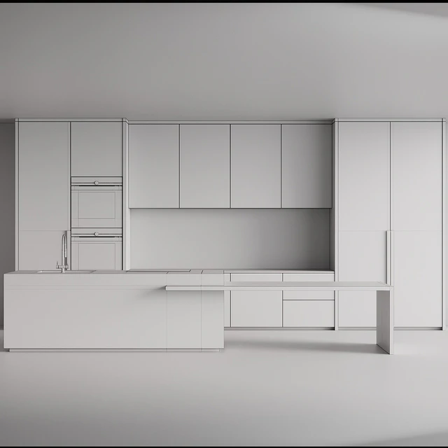 Kitchen with island 006 — Descargar