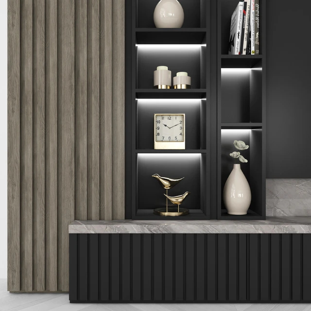 Modern TV Wall set43 — Скачать