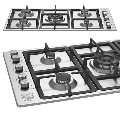 90 5-Burners Lateral Control 5 kW Wok Burner (for reloading) — Ver 1