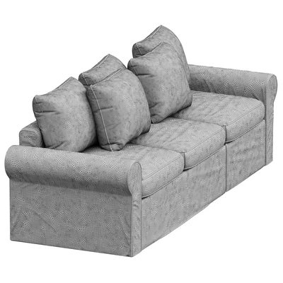 HARLANDA Sleeper sofa, Ljungen medium gray IKEA — Вид 4