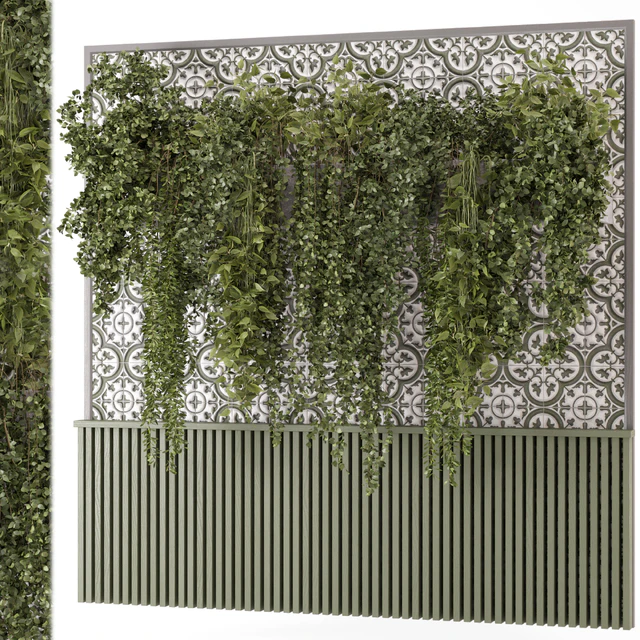 Indoor Wall Vertical Garden Hanging Plants - Set 1626 — Descargar