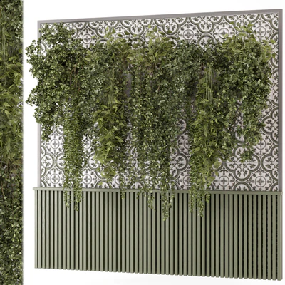 Indoor Wall Vertical Garden Hanging Plants - Set 1626 — descargar