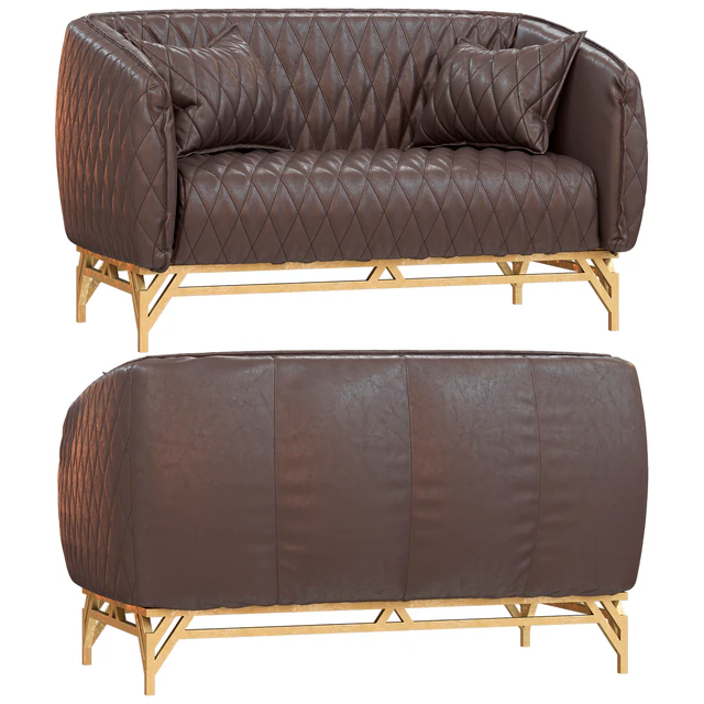 Double sofa Diplomat factory oldloft mebel — Скачать