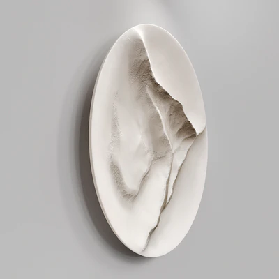 Round Wall panel FROM A MOUNTAIN STREAM — Ver 3