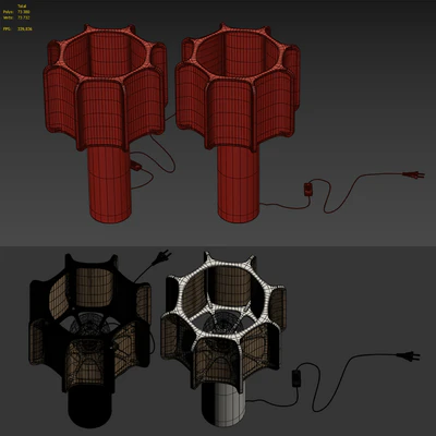 Table lamp KACTOS from LZF — Ver 4