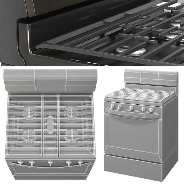 Whirlpool Gas Range WFG525S0HV — Скачать