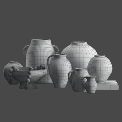 Solis Terracotta Vases (Pottery Barn) — Ver 5