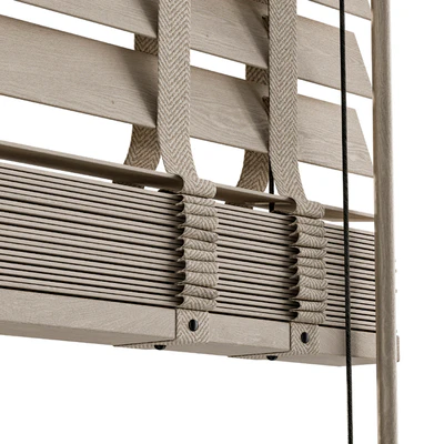 Wooden blinds for the attic window — Вид 6