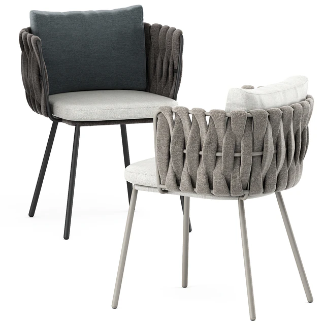 Tosca armchair and Tosca table by Tribu — Descargar
