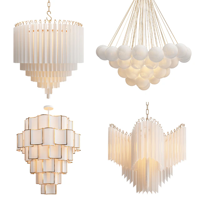 Collection of modern chandelier — Descargar