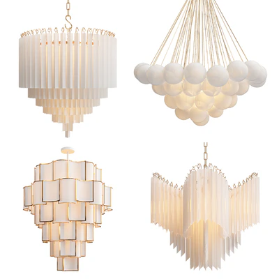 Collection of modern chandelier — Descargar