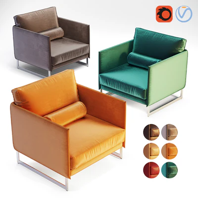 Saba Livingston Armchair — Ver 1