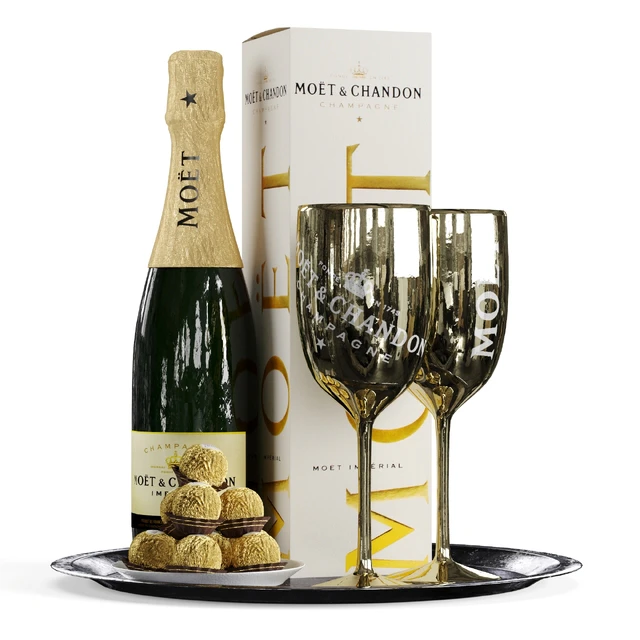 Champagne On A Tray set 2 — Скачать