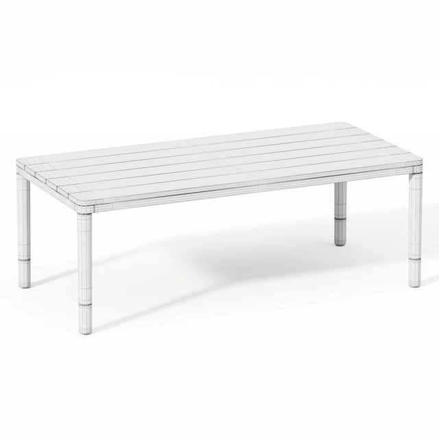 MIRAMAR TEAK DINING TABLE — Descargar