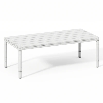 MIRAMAR TEAK DINING TABLE — Ver 4