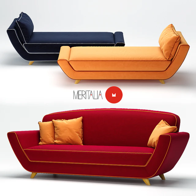 A sofa and chaise longue by Minah Meritalia — Descargar
