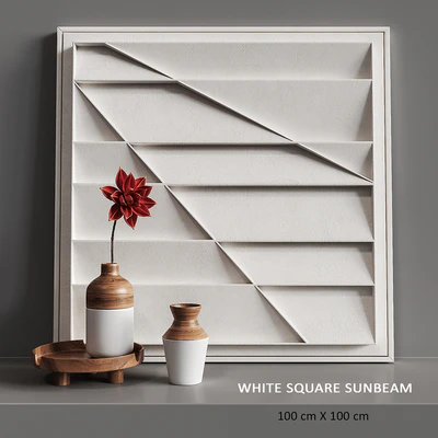 Рельеф White Square Sunbeam — Вид 1