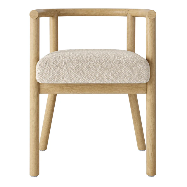 Crate and Barrel White Horse Upholstered Kids Play Chair 21 "by Leanne Ford — Descargar