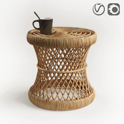 Sideboard stool Malu — Ver 3