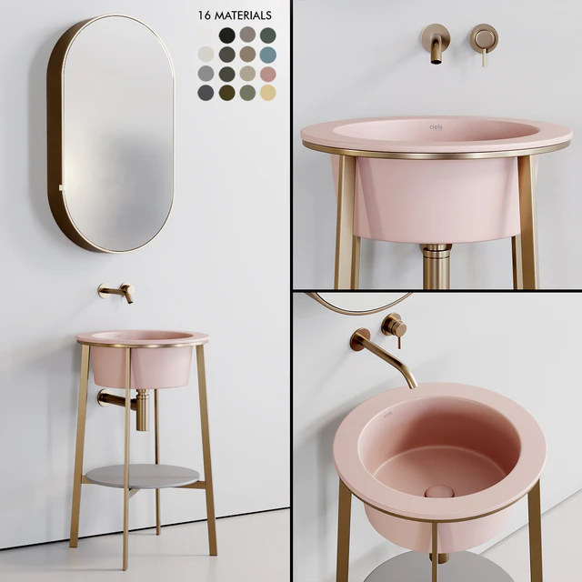 Ceramica Cielo Catino Tondo Washbasin 2 — Скачать