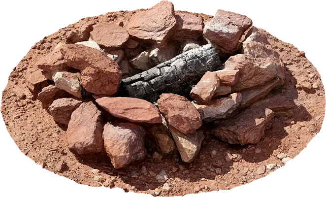 canyon sandstone campfire 001 — Descargar