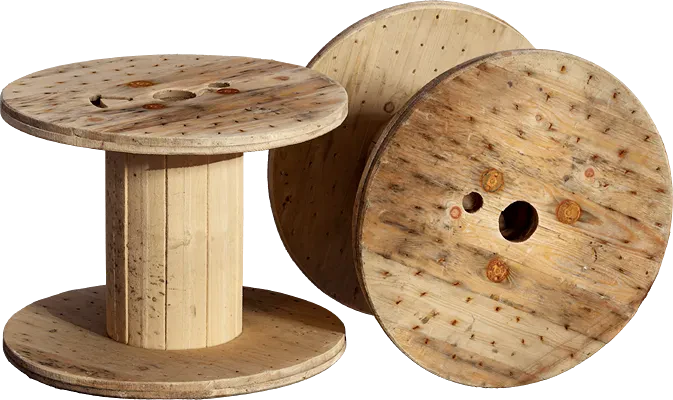 wooden cable reel 001 — Скачать