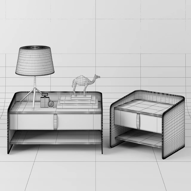 Flou Gentleman Nightstand — Descargar