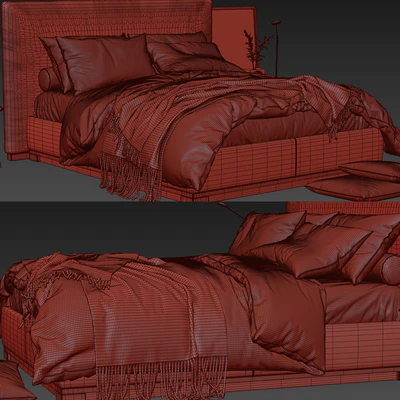 Maxalto Bauci Ovidio Bed — Ver 3