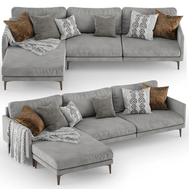 Corner sofa CENTQUATRE Duvivier Canapes — Download