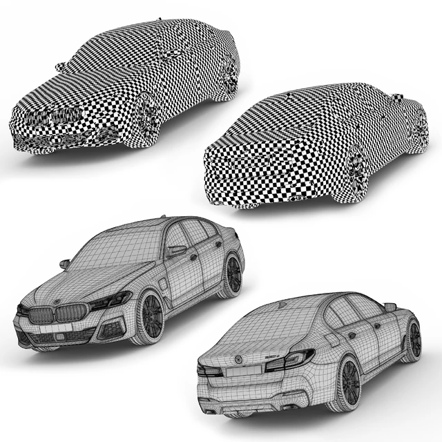 BMW 5-Series G30 M 2021 — Скачать
