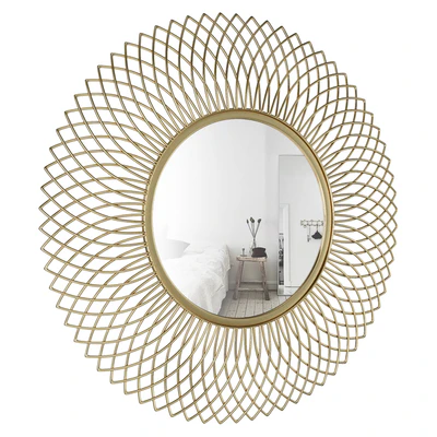 Henninger Metal Glam Accent Mirror — Ver 3